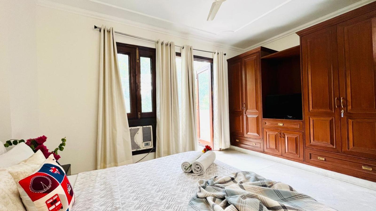 Olive Serviced Apartments - Defence Colony New Delhi Værelse billede