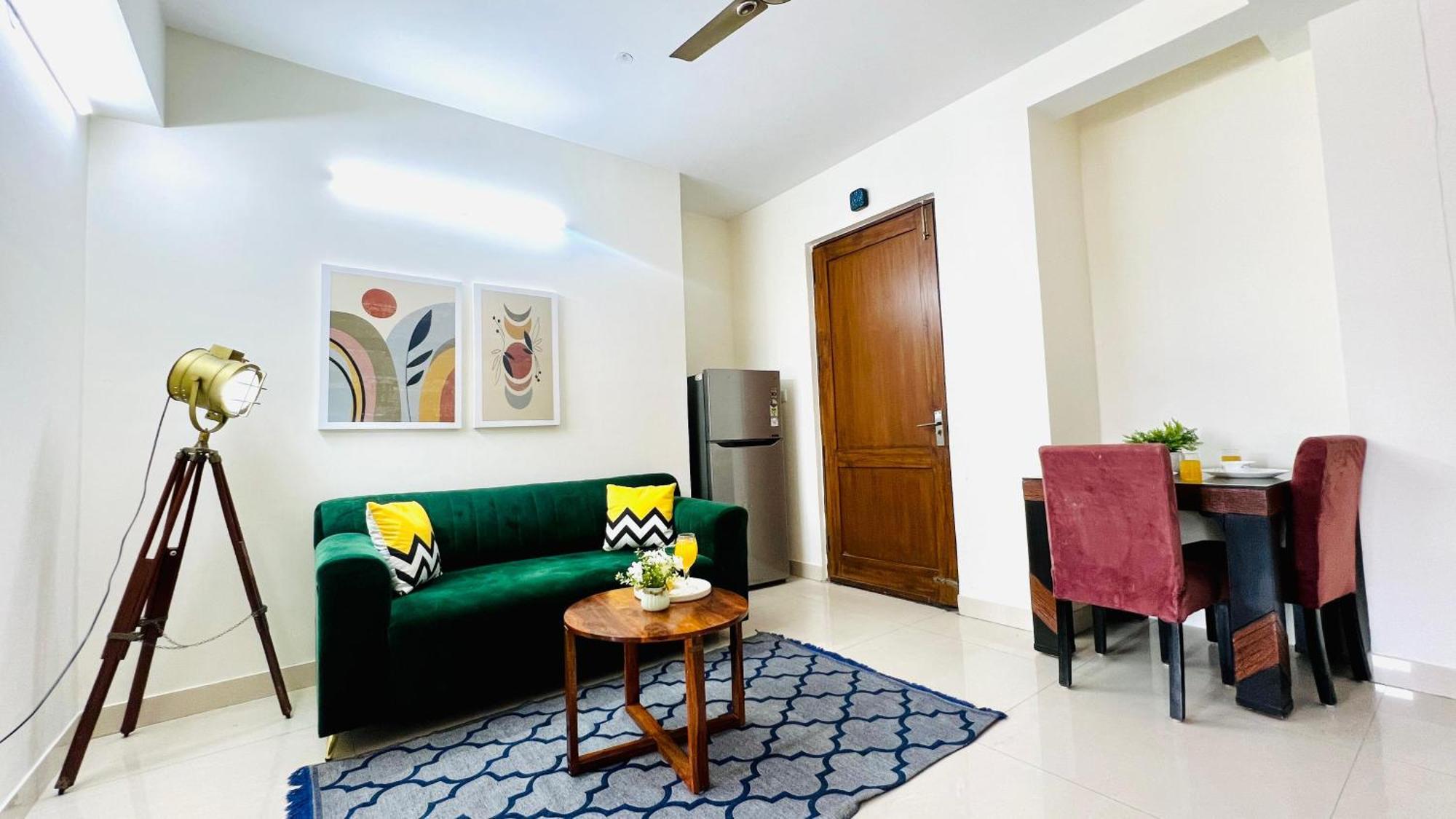 Olive Serviced Apartments - Defence Colony New Delhi Værelse billede